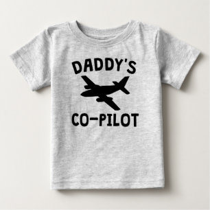 T-shirt Pour Bébé Le co-pilote du papa