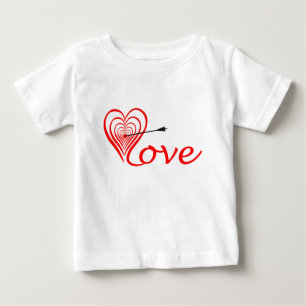 T-shirt Pour Bébé Le Coeur de Charlot