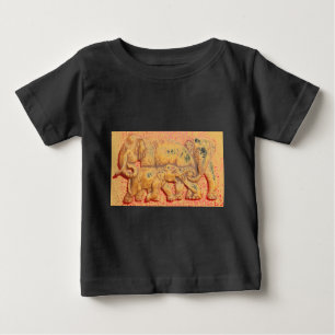 T-shirt Pour Bébé Le coeur du troupeau : Portrait de famille des élé