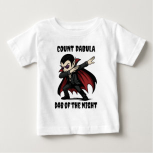 T-shirt Pour Bébé Le comte Dabula dabs pendant la nuit