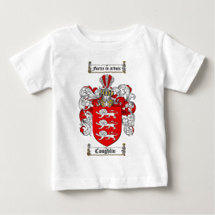 T-SHIRT POUR BÉBÉ LE CREST DE FAMILLE DE COUGHLIN - MANTEAU DE