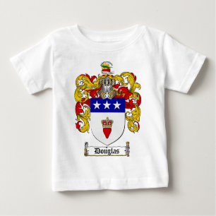 T-SHIRT POUR BÉBÉ LE CREST DE FAMILLE DE DOUGLAS - MANTEAU DE