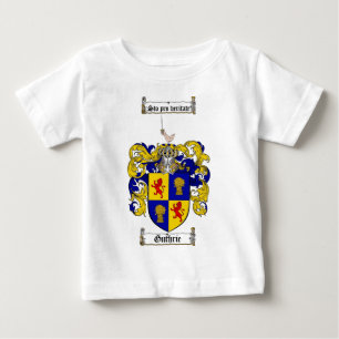 T-SHIRT POUR BÉBÉ LE CREST DE FAMILLE DE GUTHRIE - MANTEAU DE