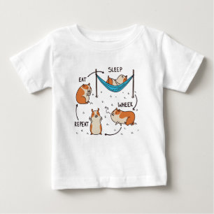 T-shirt Pour Bébé Le cycle de vie d'un cobaye