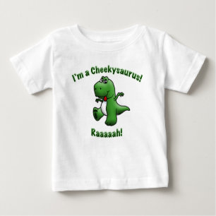 T-shirt Pour Bébé Le dinosaure mignon est un Cheekysaurus