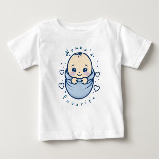 T-shirt Pour Bébé Le favori de Nonna