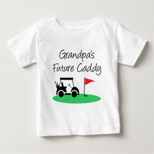 T-shirt Pour Bébé Le futur chariot du grand-papa