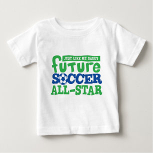 T-shirt Pour Bébé Le futur football tout l'Étoile-Garçon