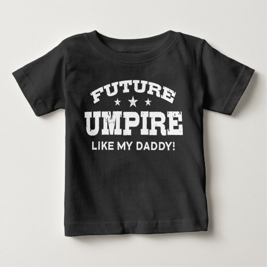 T-shirt Pour Bébé Le futur juge comme mon papa (Devant)