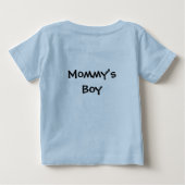 T-shirt Pour Bébé Le garçon de maman (Dos)