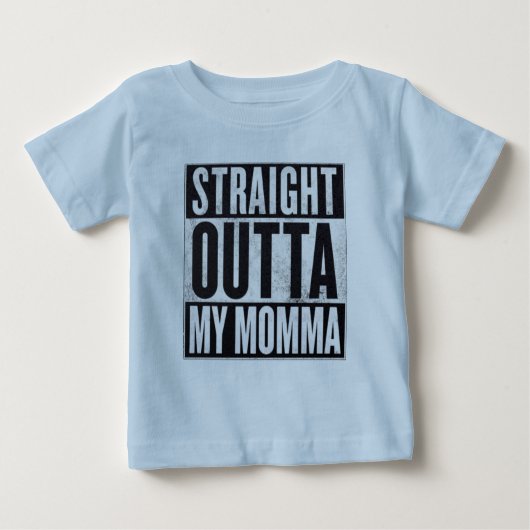 T-shirt Pour Bébé Le garçon est droit devant ma maman Drôle Kid Tee (Devant)