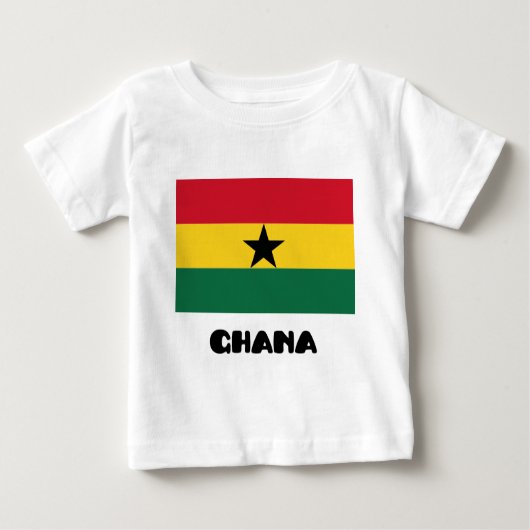 T-shirt Pour Bébé Le Ghana (Devant)