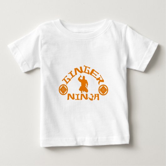 T-shirt Pour Bébé Le Ginger Ninja (Devant)