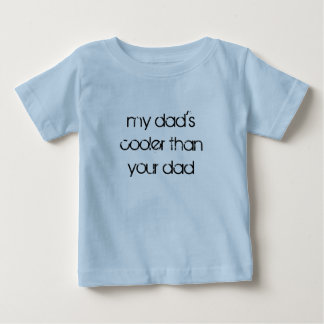 T-shirt Pour Bébé le glacière de mon papa que votre papa