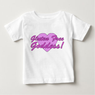 T-shirt Pour Bébé Le gluten libèrent la déesse ! Allergie de glute