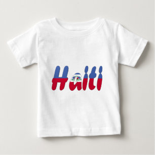T-shirt Pour Bébé Le Haïti