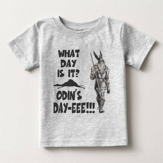 T-shirt Pour Bébé Le jour d'Odin (Devant)