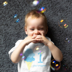 T-shirt Pour Bébé Le Jour du Birthday