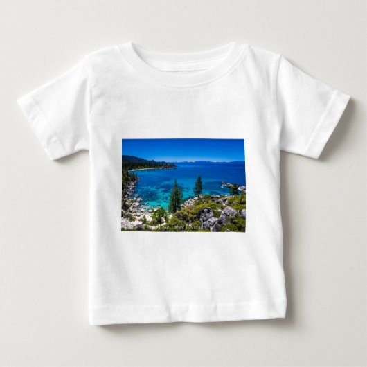 T-shirt Pour Bébé Le lac Tahoe (Devant)