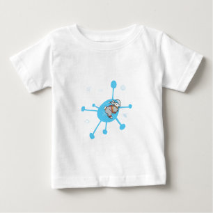 T-SHIRT POUR BÉBÉ LE LAGOMORTH DES LUNES INFLEXIBLES