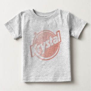 T-shirt Pour Bébé Le logo de Krystal s'est fané