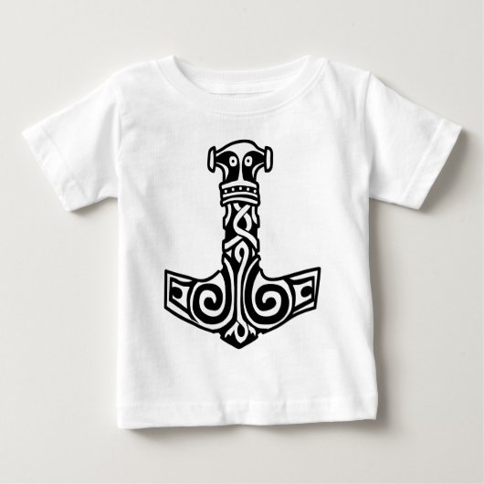 T-shirt Pour Bébé Le marteau du Thor (Devant)