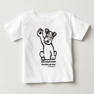 T-shirt Pour Bébé Le meilleur copain de Jack Russell