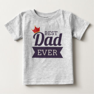 T-shirt Pour Bébé Le meilleur papa jamais