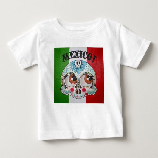 T-shirt Pour Bébé Le Mexique (Devant)