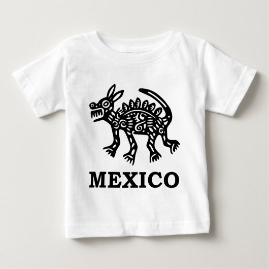 T-shirt Pour Bébé Le Mexique (Devant)