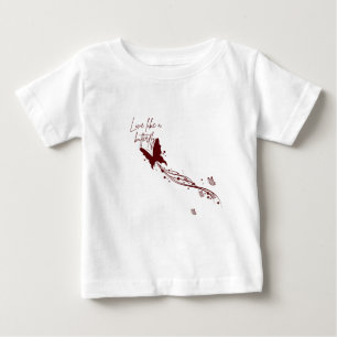 T-shirt Pour Bébé Le mignon papillon