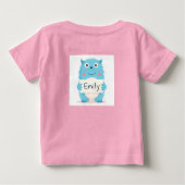 T-shirt Pour Bébé Le Monstre Enchanté d'Emily (Dos)