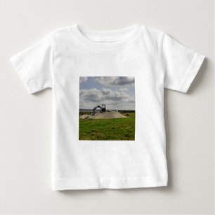 T-shirt Pour Bébé Le mouton du Yorkshire et une crevette.