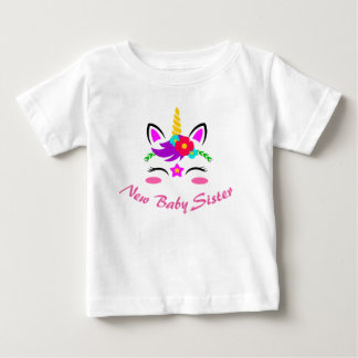 T-shirt Pour Bébé Le Nouveau Bébé Sister