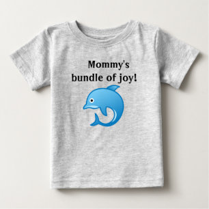 T-shirt Pour Bébé Le paquet de joie dauphin de Maman