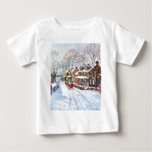 T-shirt Pour Bébé Le pays des merveilles d'hiver