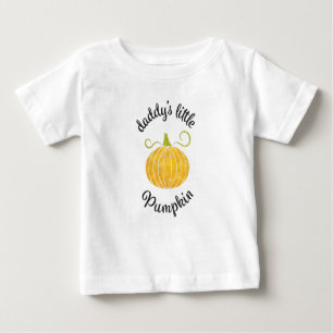 T-shirt Pour Bébé Le petit citrouille de papa