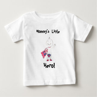 T-shirt Pour Bébé Le petit héros de la maman !