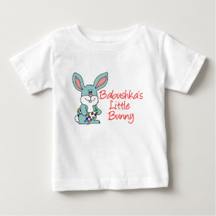 T-shirt Pour Bébé Le petit lapin de Babushka