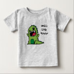 T-shirt Pour Bébé Le petit monstre de l'oncle<br><div class="desc">Le petit monstre de l'oncle</div>