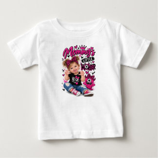 T-shirt Pour Bébé Le petit monstre de Maman – Mignon et impertinent