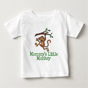 T-shirt Pour Bébé Le petit singe de maman