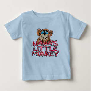 T-shirt Pour Bébé Le petit singe de Nana