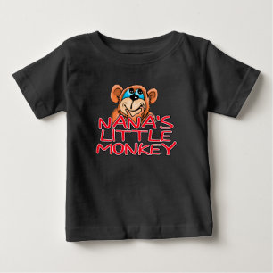 T-shirt Pour Bébé Le petit singe de Nana