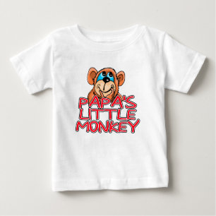 T-shirt Pour Bébé Le petit singe du papa