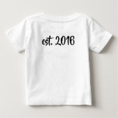 T-shirt Pour Bébé Le PLUS GRAND cousin (Dos)