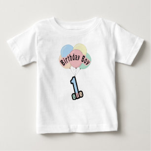 T-shirt Pour Bébé Le premier bébé d'anniversaire de la filière très 