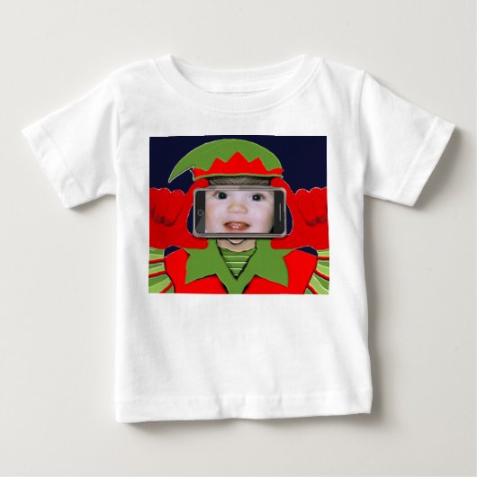T-shirt Pour Bébé Le premier Noël de bébé (Devant)