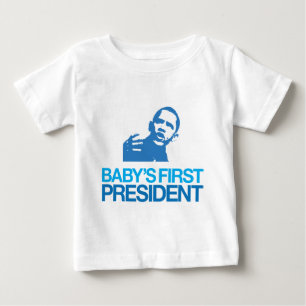 T-shirt Pour Bébé Le premier président du bébé