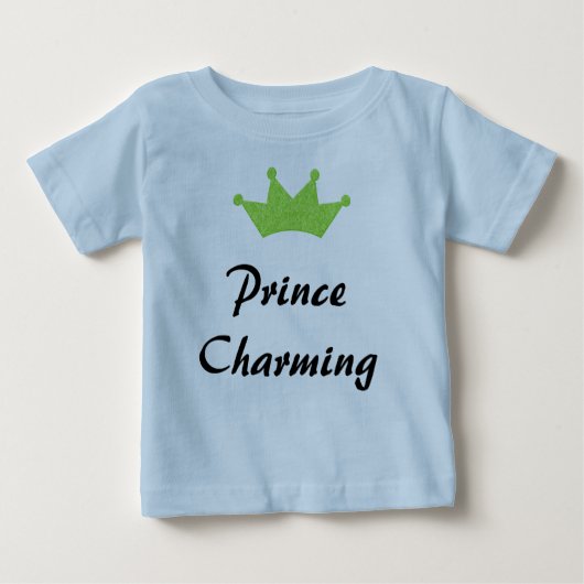 T-shirt Pour Bébé Le Prince Charming (Devant)